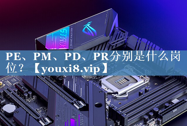 PE、PM、PD、PR分别是什么岗位？