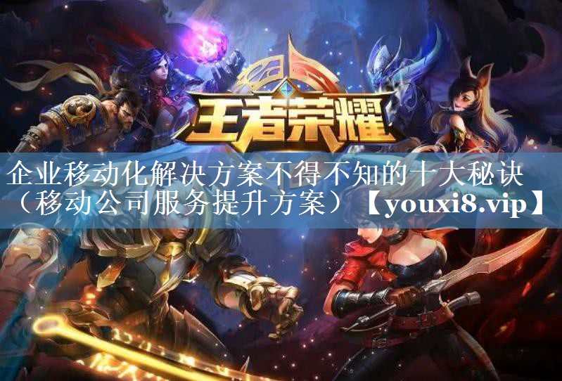 企业移动化解决方案不得不知的十大秘诀（移动公司服务提升方案）